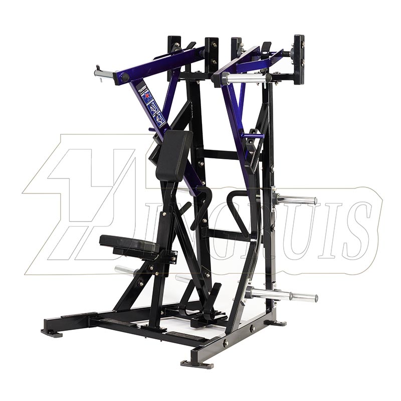 Iso-lateral lav radmaskin